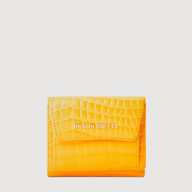 Women Braun Büffel Compact Wallets | Wallets & Small Leather Goods>EWIG TRIFOLD SMALL WALLET WITH EXTERNAL COIN COMPARTMENT