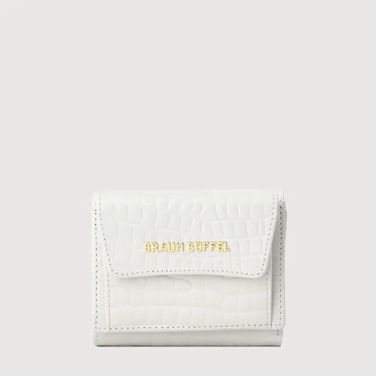 Women Braun Büffel Compact Wallets | Wallets & Small Leather Goods>EWIG TRIFOLD SMALL WALLET WITH EXTERNAL COIN COMPARTMENT