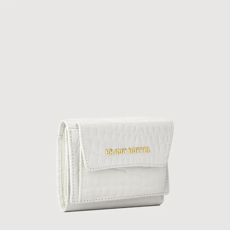 Women Braun Büffel Compact Wallets | Wallets & Small Leather Goods>EWIG TRIFOLD SMALL WALLET WITH EXTERNAL COIN COMPARTMENT