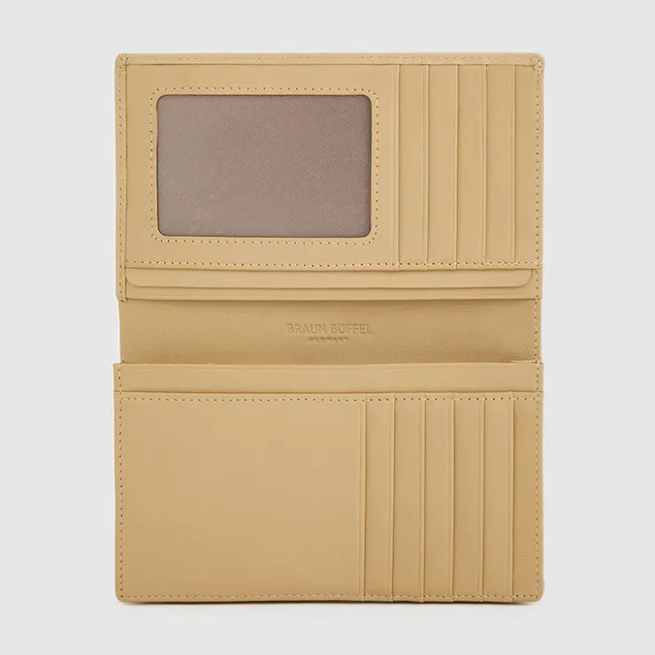 Women Braun Büffel Compact Wallets | Wallets & Small Leather Goods>EYANA BIFOLD 3/4 WALLET (BOX GUSSET)