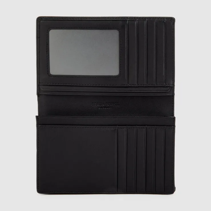Women Braun Büffel Compact Wallets | Wallets & Small Leather Goods>EYANA BIFOLD 3/4 WALLET (BOX GUSSET)