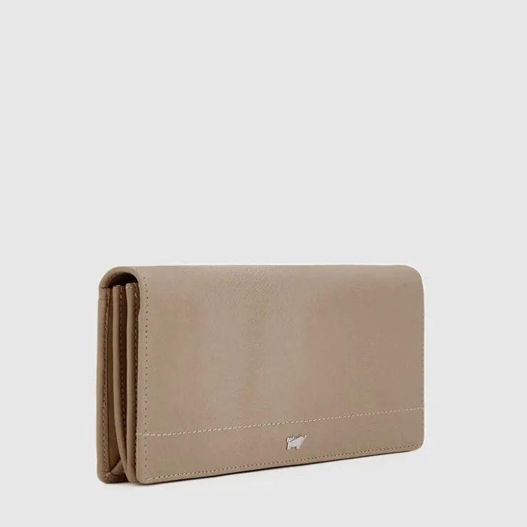 Women Braun Büffel Long Wallets | Wallets & Small Leather Goods>EYANA BIFOLD LONG WALLET WITH ZIP COMPARTMENT (BOX GUSSET)