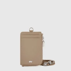 Women Braun Büffel Lanyards | Wallets & Small Leather Goods>EYANA WEAVED LANYARD WITH PASSHOLDER
