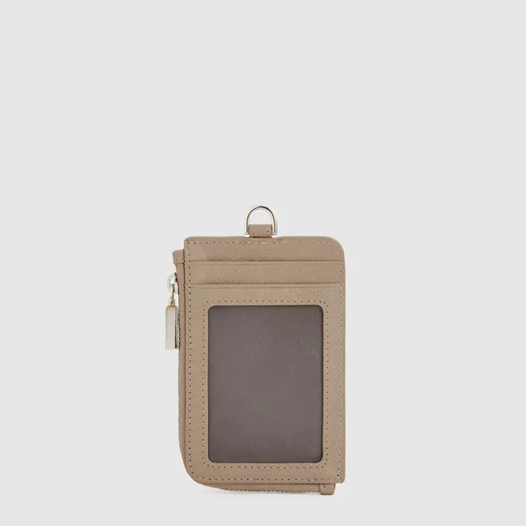 Women Braun Büffel Lanyards | Wallets & Small Leather Goods>EYANA WEAVED LANYARD WITH PASSHOLDER
