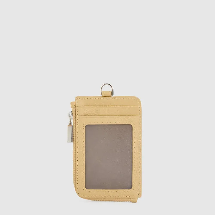 Women Braun Büffel Lanyards | Wallets & Small Leather Goods>EYANA WEAVED LANYARD WITH PASSHOLDER