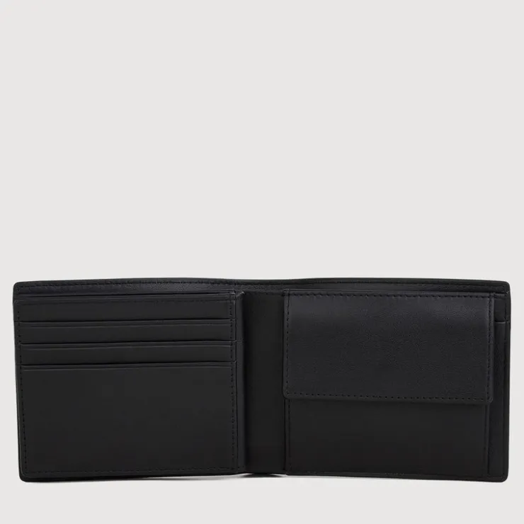 Braun Büffel Compact Wallets | Wallets & Small Leather Goods>FELIX CENTRE FLAP WALLET WITH COIN COMPARTMENT