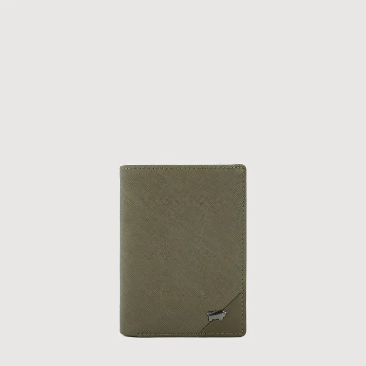 Braun Büffel Card Holders | Wallets & Small Leather Goods>GALLION CENTRE FLAP CARD HOLDER WITH NOTES COMPARTMENT (BOX GUSSET)