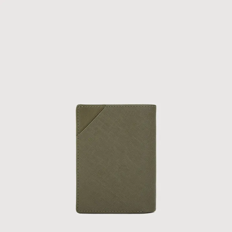 Braun Büffel Card Holders | Wallets & Small Leather Goods>GALLION CENTRE FLAP CARD HOLDER WITH NOTES COMPARTMENT (BOX GUSSET)