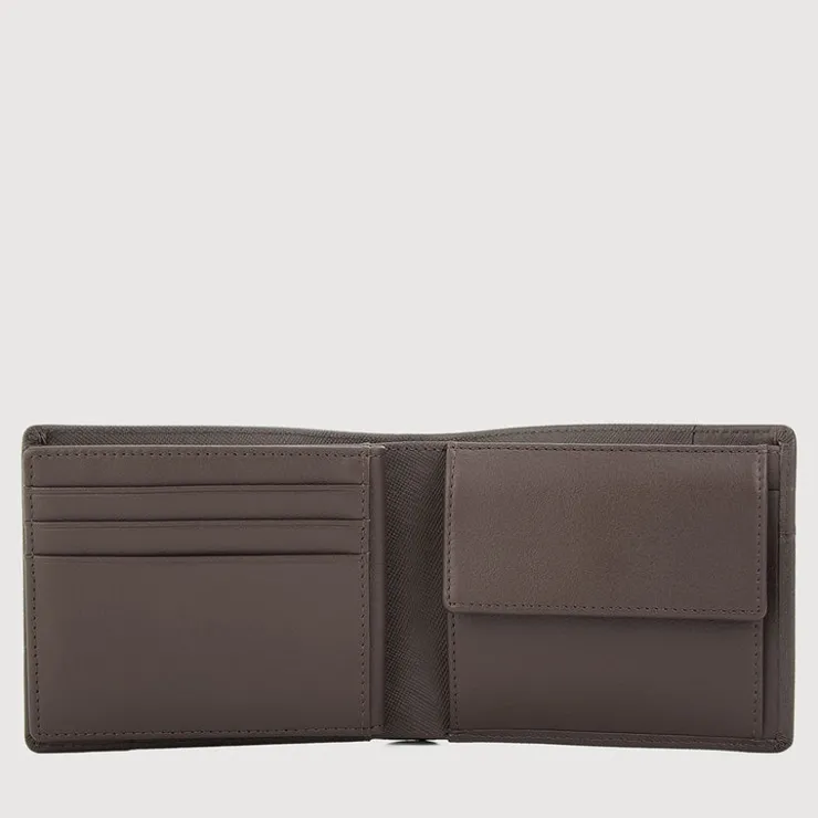 Braun Büffel Compact Wallets | Wallets & Small Leather Goods>GALLION CENTRE FLAP WALLET WITH COIN COMPARTMENT