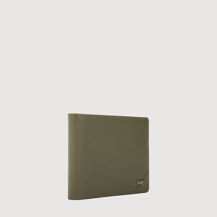 Braun Büffel Compact Wallets | Wallets & Small Leather Goods>GALLION CENTRE FLAP WALLET WITH COIN COMPARTMENT