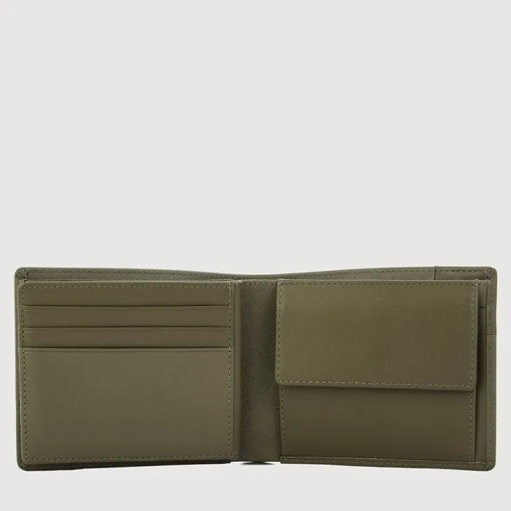 Braun Büffel Compact Wallets | Wallets & Small Leather Goods>GALLION CENTRE FLAP WALLET WITH COIN COMPARTMENT