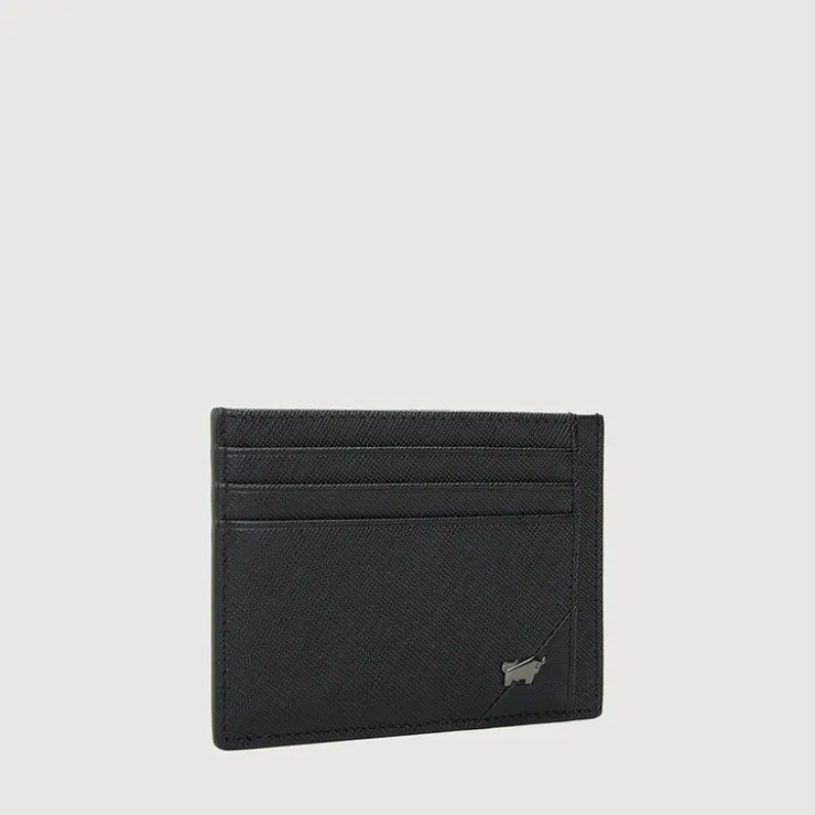 Braun Büffel Card Holders | Wallets & Small Leather Goods>GALLION FLAT CARD HOLDER