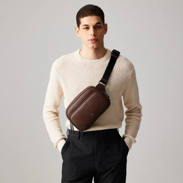 Braun Büffel Waist Pouches | Bags>GALLION MEDIUM WAIST POUCH