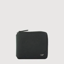 Braun Büffel Compact Wallets | Wallets & Small Leather Goods>GALLION ZIP CENTRE FLAP CARD WALLET