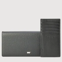 Women Braun Büffel Long Wallets | Wallets & Small Leather Goods>HINNA BIFOLD LONG WALLET WITH ZIP COMPARTMENT (BOX GUSSET)