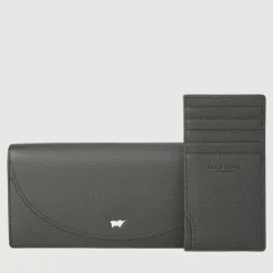 Women Braun Büffel Long Wallets | Wallets & Small Leather Goods>HINNA BIFOLD LONG WALLET WITH ZIP COMPARTMENT (BOX GUSSET)