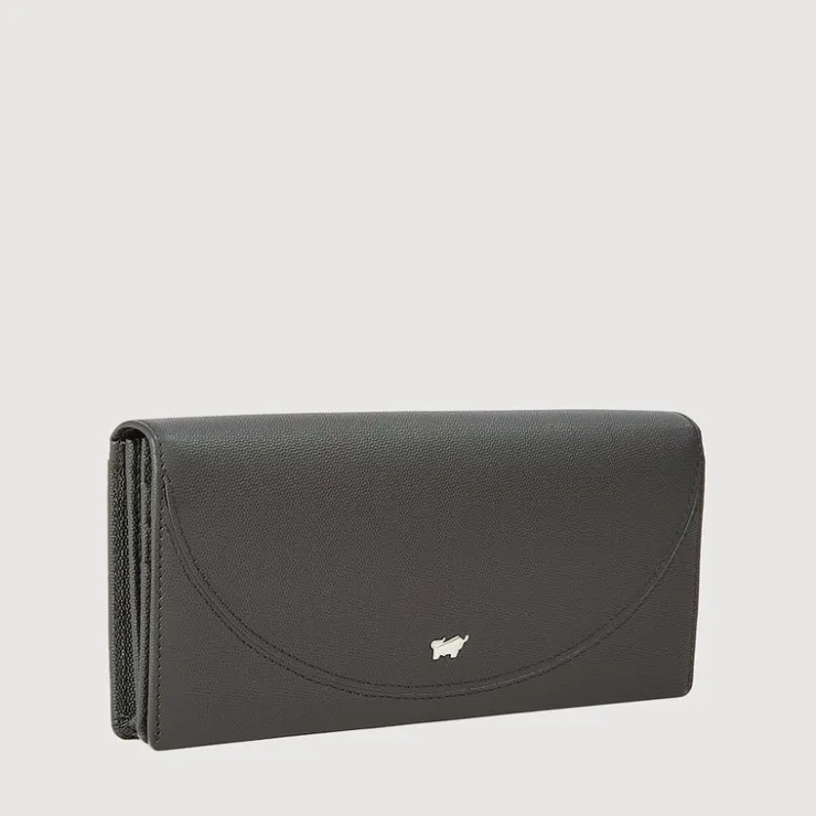 Women Braun Büffel Long Wallets | Wallets & Small Leather Goods>HINNA BIFOLD LONG WALLET WITH ZIP COMPARTMENT (BOX GUSSET)