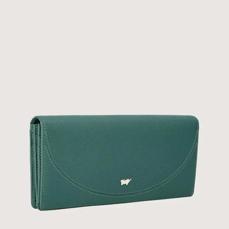 Women Braun Büffel Long Wallets | Wallets & Small Leather Goods>HINNA BIFOLD LONG WALLET WITH ZIP COMPARTMENT (BOX GUSSET)