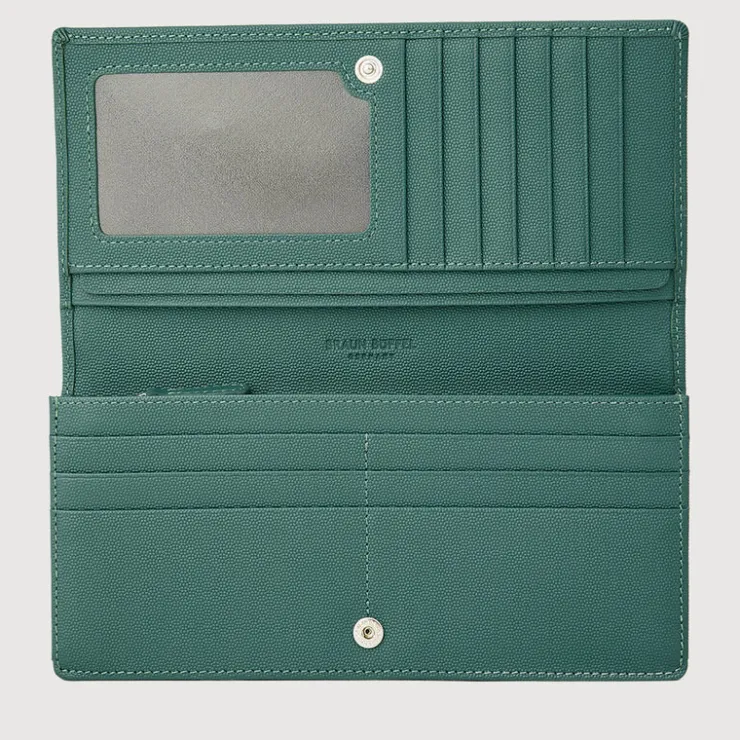 Women Braun Büffel Long Wallets | Wallets & Small Leather Goods>HINNA BIFOLD LONG WALLET WITH ZIP COMPARTMENT (BOX GUSSET)