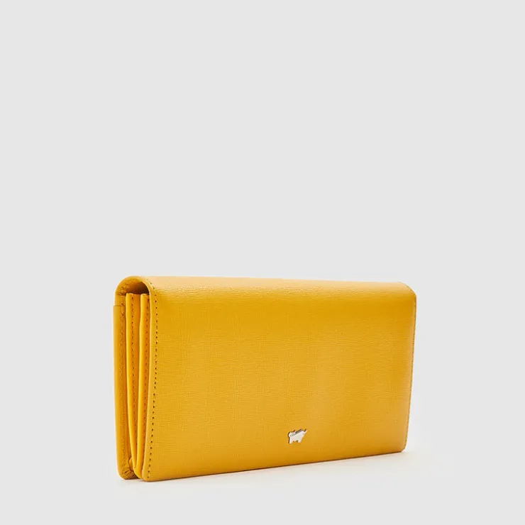 Women Braun Büffel Long Wallets | Wallets & Small Leather Goods>HINNA BIFOLD LONG WALLET WITH ZIP COMPARTMENT (BOX GUSSET)