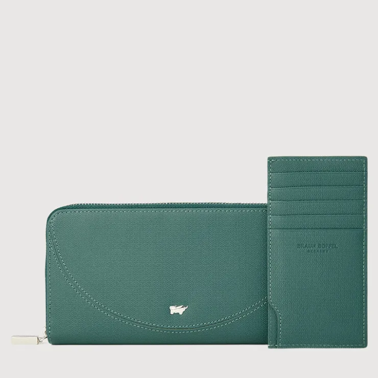 Women Braun Büffel Long Wallets | Wallets & Small Leather Goods>HINNA ZIP LONG WALLET
