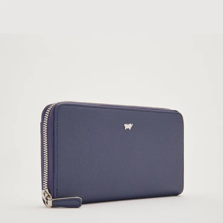 Women Braun Büffel Long Wallets | Wallets & Small Leather Goods>HINNA ZIP LONG WALLET (3 GUSSET)