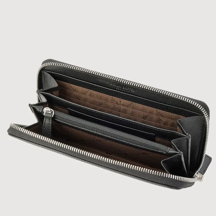 Women Braun Büffel Long Wallets | Wallets & Small Leather Goods>HINNA ZIP LONG WALLET (3 GUSSET)
