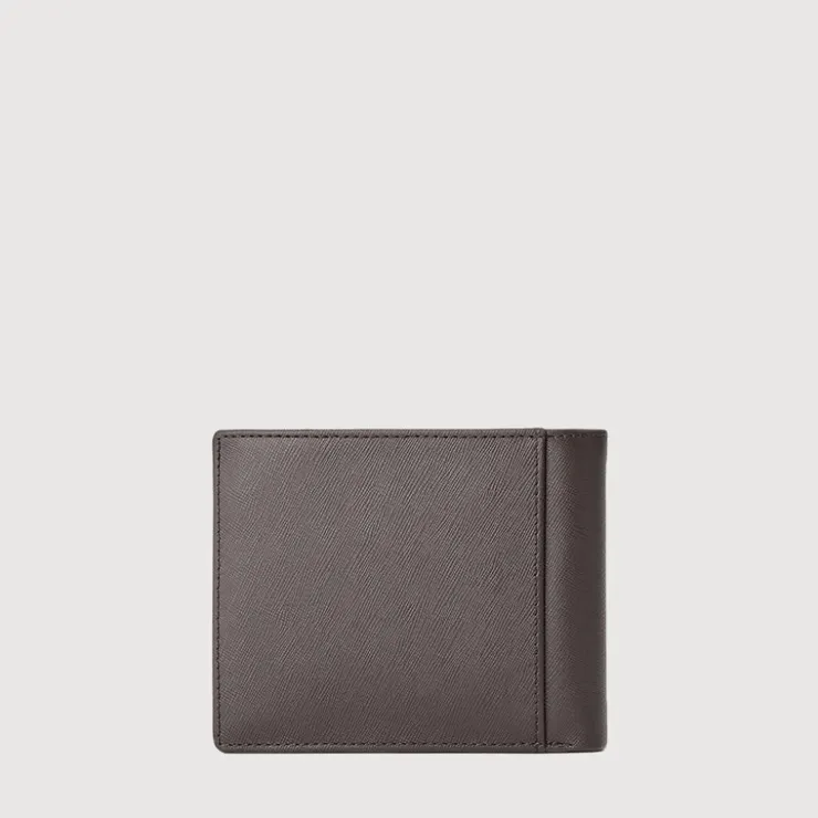 Braun Büffel Compact Wallets>IKON WALLET WITH COIN COMPARTMENT