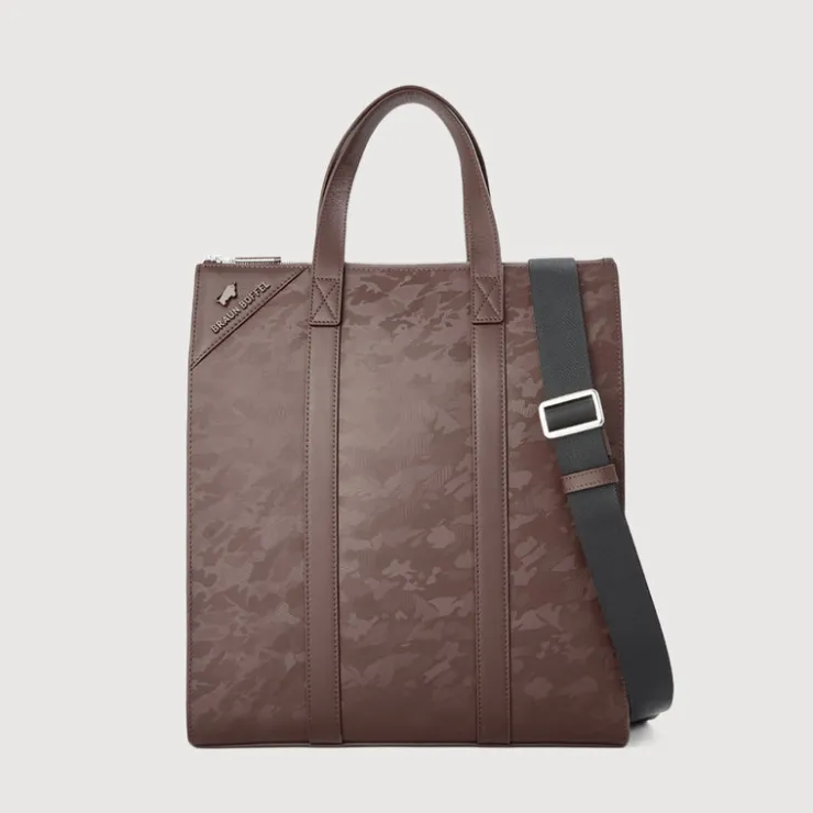 Braun Büffel Tote Bags>JACOB MEDIUM TOTE BAG