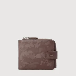 Braun Büffel Compact Wallets>JACOB WALLET WITH EXTERNAL COIN COMPARTMENT