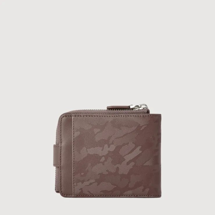 Braun Büffel Compact Wallets>JACOB WALLET WITH EXTERNAL COIN COMPARTMENT