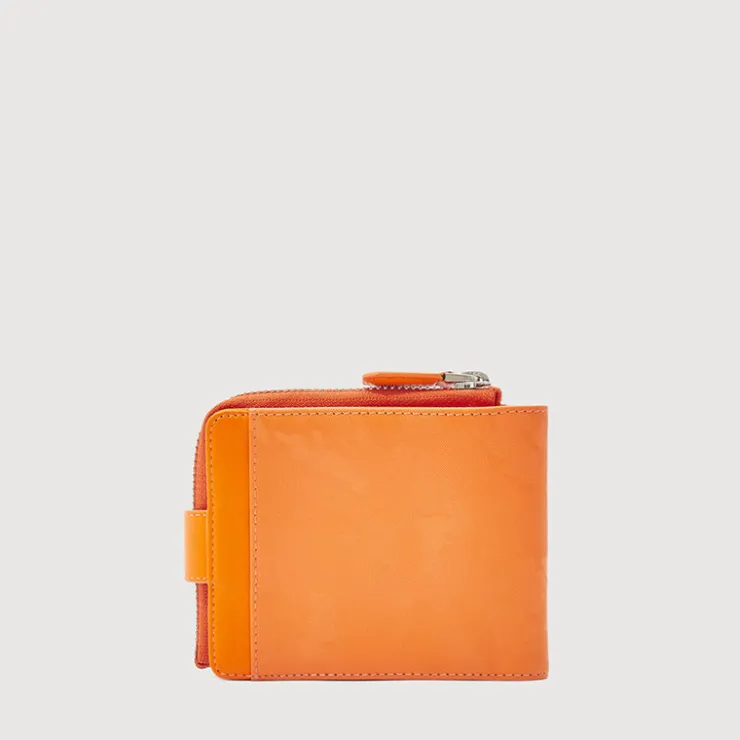 Braun Büffel Compact Wallets>JACOB WALLET WITH EXTERNAL COIN COMPARTMENT