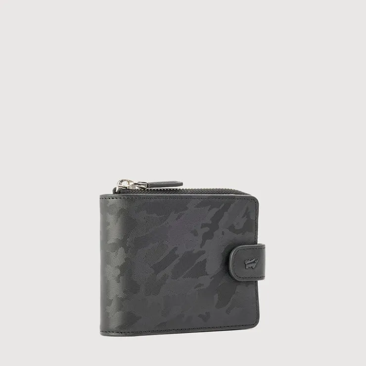 Braun Büffel Compact Wallets>JACOB WALLET WITH EXTERNAL COIN COMPARTMENT