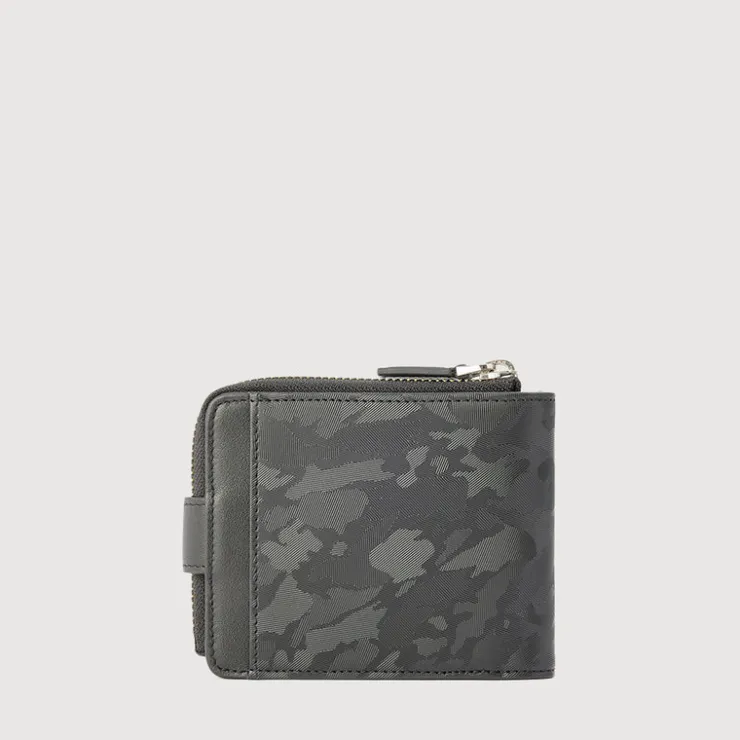 Braun Büffel Compact Wallets>JACOB WALLET WITH EXTERNAL COIN COMPARTMENT