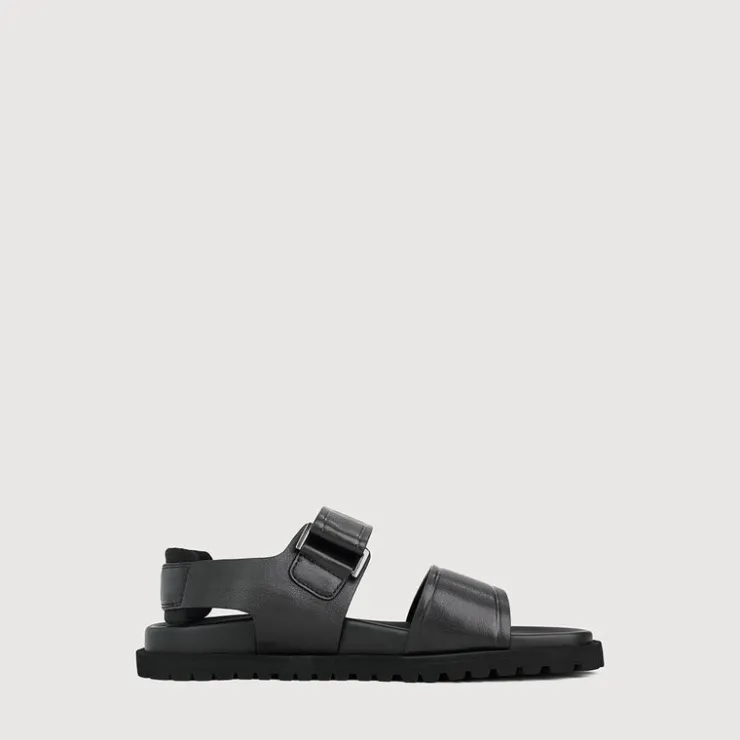 Braun Büffel Accessories | Shoes>LINEN SANDALS SLINGBACK