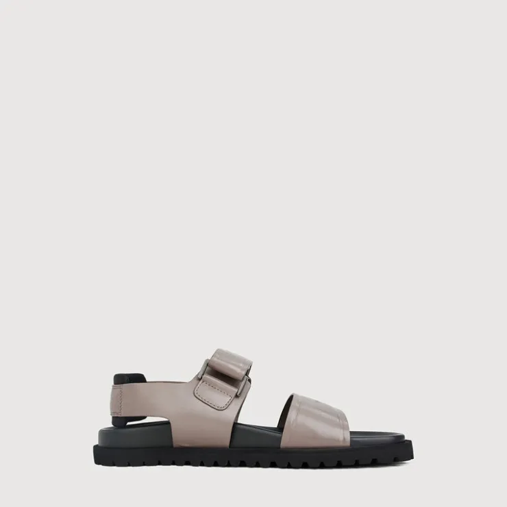 Braun Büffel Accessories | Shoes>LINEN SANDALS SLINGBACK
