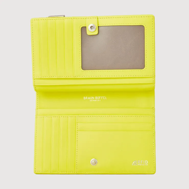 Women Braun Büffel Compact Wallets | Wallets & Small Leather Goods>LINUS BIFOLD 3/4 WALLET WITH EXTERNAL COIN COMPARTMENT