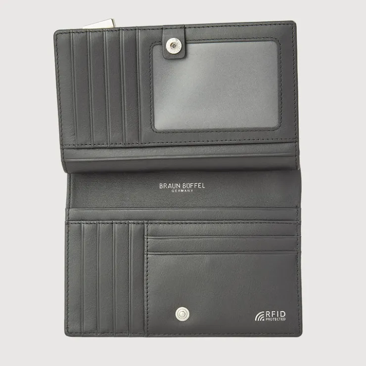 Women Braun Büffel Compact Wallets | Wallets & Small Leather Goods>LINUS BIFOLD 3/4 WALLET WITH EXTERNAL COIN COMPARTMENT