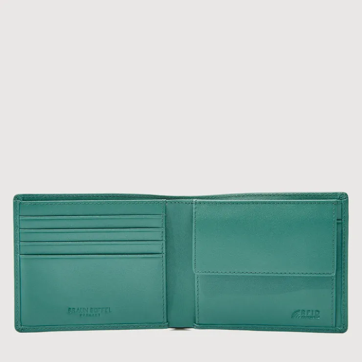 Braun Büffel Compact Wallets>LUCIO WALLET WITH COIN COMPARTMENT