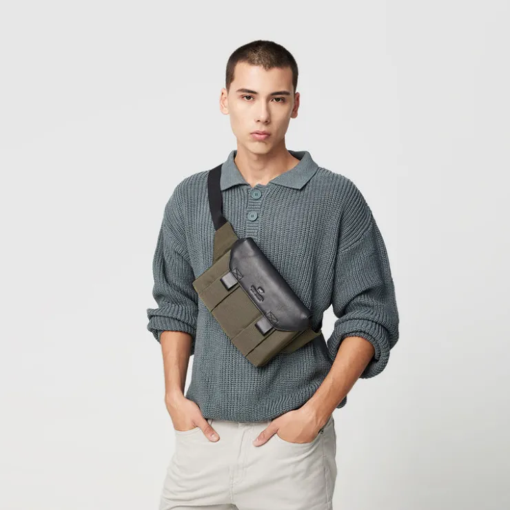 Braun Büffel Waist Pouches>MARCO MEDIUM WAIST POUCH