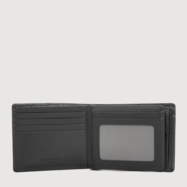 Braun Büffel Compact Wallets>MASTERMIND CENTRE FLAP WALLET WITH COIN COMPARTMENT