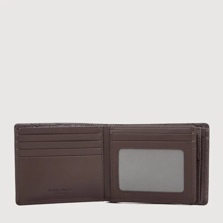 Braun Büffel Compact Wallets>MASTERMIND CENTRE FLAP WALLET WITH COIN COMPARTMENT