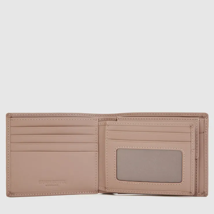 Braun Büffel Compact Wallets | Wallets & Small Leather Goods>MEMPHIS CENTRE FLAP WALLET WITH COIN COMPARTMENT