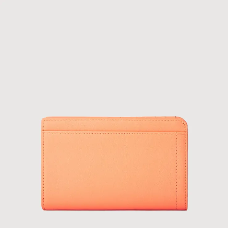 Women Braun Büffel Compact Wallets | Wallets & Small Leather Goods>NANA BIFOLD 3/4 WALLET WITH EXTERNAL COIN COMPARTMENT