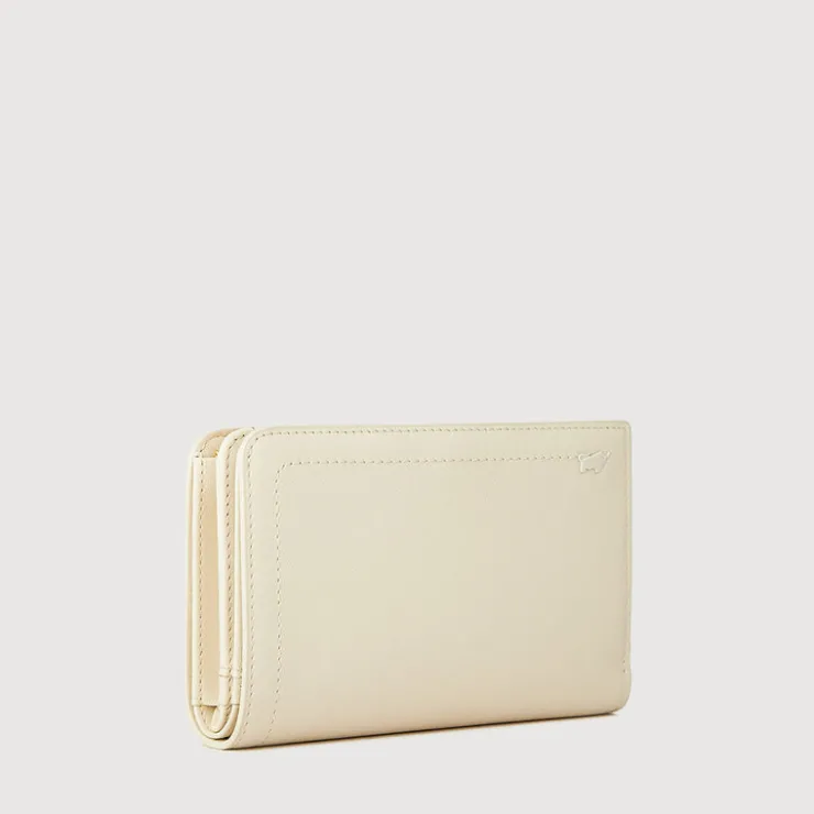 Women Braun Büffel Compact Wallets | Wallets & Small Leather Goods>NANA BIFOLD 3/4 WALLET WITH EXTERNAL COIN COMPARTMENT