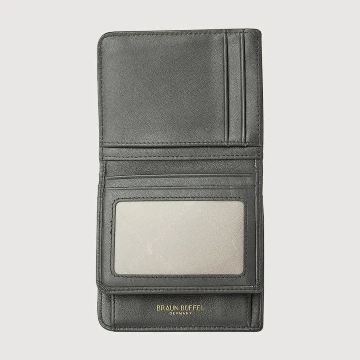 Women Braun Büffel Compact Wallets | Wallets & Small Leather Goods>NANA BIFOLD CENTRE FLAP SMALL WALLET WITH COIN COMPARTMENT