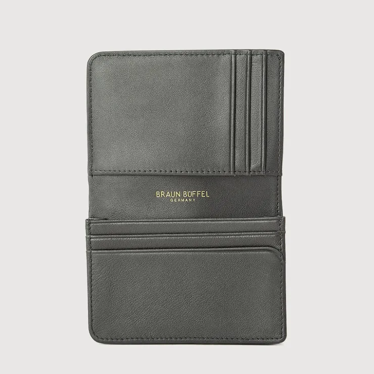 Women Braun Büffel Card Holders | Wallets & Small Leather Goods>NANA CARD HOLDER WITH NOTES COMPARTMENT (BOX GUSSET)