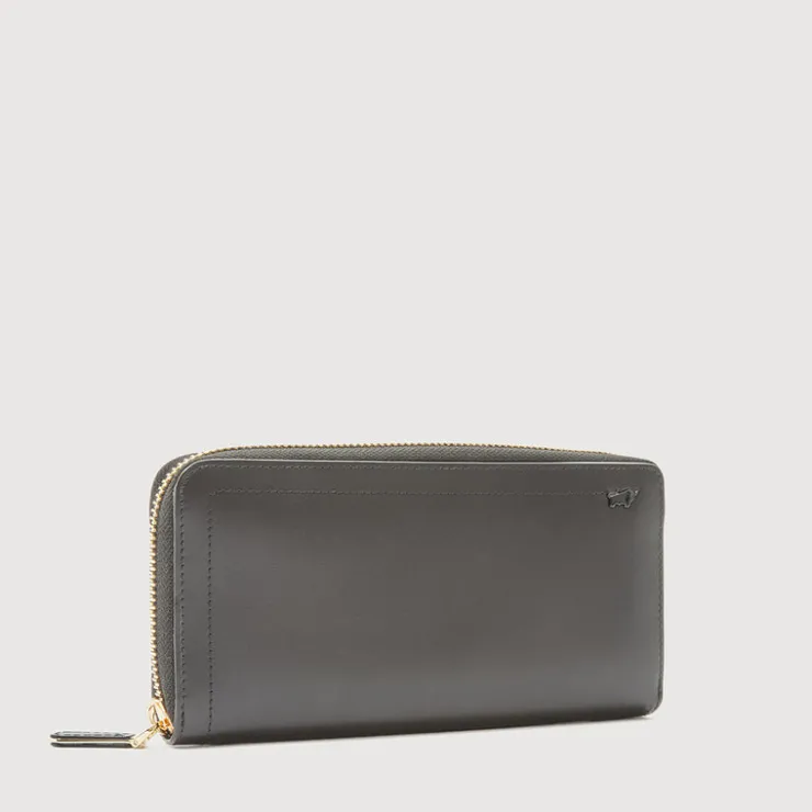 Women Braun Büffel Long Wallets | Wallets & Small Leather Goods>NANA ZIP LONG WALLET (2 GUSSET)