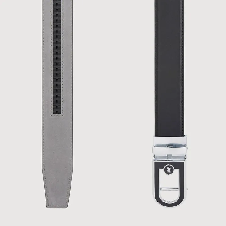 Braun Büffel Belt | Accessories>NAPPA LEATHER BELT WITH NICKEL IN SATIN FINISH ALLOY AUTO BUCKLE
