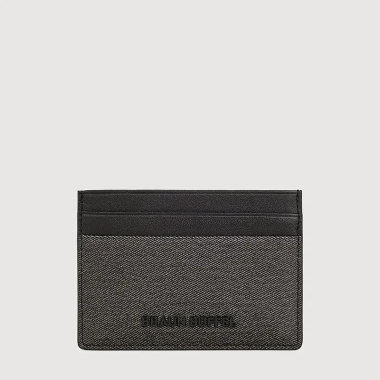 Braun Büffel Wallets & Small Leather Goods>NIMES FLAT CARD HOLDER